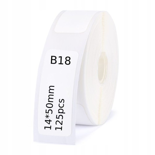 Etykiety termiczne Niimbot T14*50-125 White - 2050851
