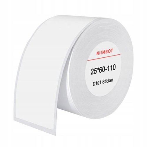 Etykiety termiczne Niimbot T25*60-110 White - 2050852
