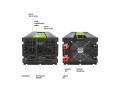 GREEN CELL PRZETWORNICA LCD 48V/230V 5000W/10000W CZYSTY SINUS INVGC48P5000LCD - 1789014