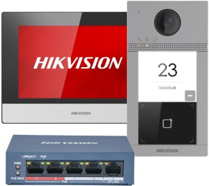 ZESTAW WIDEODOMOFONOWY HIKVISION DS-KIS604-S