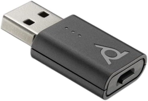 Poly Savi D400 UC Microsoft Teams Certified DECT 1880-1900 MHz Dongle EMEA - INTL English Loc  Euro plug - 2053982