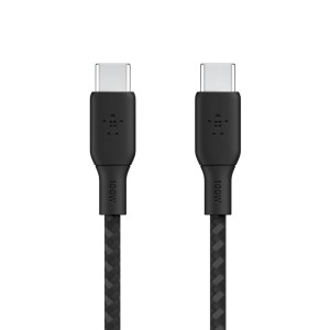 BELKIN BRAIDED USB-C/USB-C/CABLE SUPPORTS FAST CHARGING UP