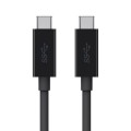 BELKIN MONITOR CABLE USB-C - USB-C, 5GBPS, 2M, CZARNY - 2054246