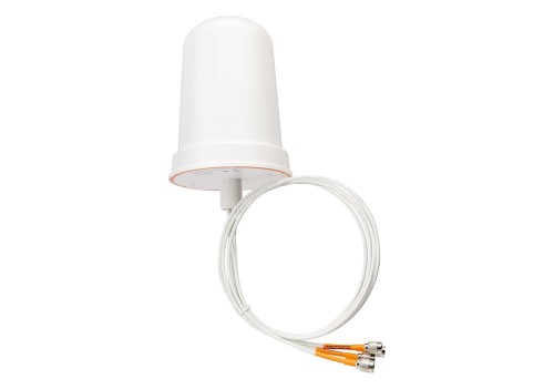 2.4GHz/5GHz 4 dBi Multi Mount Omni Ant., 4-port,RP-TNC, Self - 2054556
