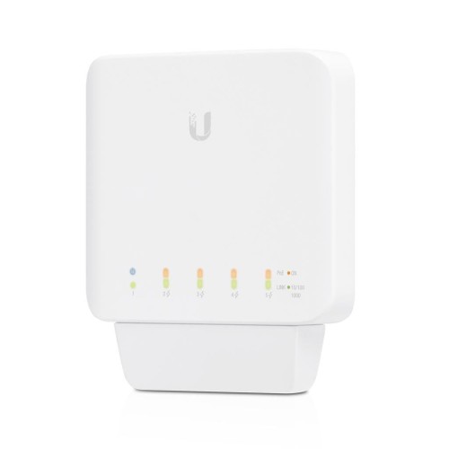 Ubiquiti USW-FLEX-3 | Switch | UniFi, 5x RJ45 1000Mb/s, 1x PoE In, 4x PoE Out, 46W, 3-pack - 2073335