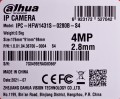 Kamera IP DAHUA IPC-HFW1431S-0280B-S4 - 2072703