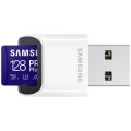 Karta pamięci Samsung PRO Plus microSDXC 128GB (160/120 MB/s) + czytnik - 1278154