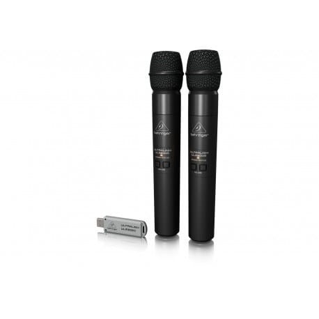 Behringer ULM202USB Mikrofon bezprzewodowy 2,4 GHz podwójny - 2057604
