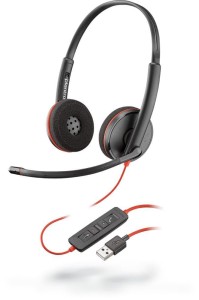 Słuchawki z mikrofonem Poly Blackwire C3220 nauszne C3220 USB-A/IN
