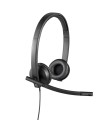 Słuchawki z mikrofonem Logitech USB Headset H570e Stereo - 1068424