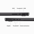 Apple 14-inch MacBook Pro: M3 Pro chip with 12-core CPU and 18-core GPU, 1TB SSD Space Black - 2058160