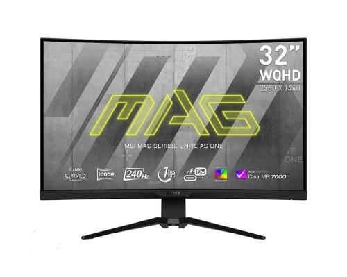 MSI MAG 325CQRXFDE, 80 cm (31.5") 240 Hz, WQHD, VA - DP, 2x HDMI, USB-C - 2073744
