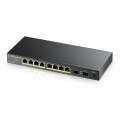 Switch niezarzadzalny Zyxel GS1100-10HP v2 8x100/1000Mbps 2xSFP PoE - 2020468