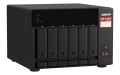 Qnap TS-673A-SW5T, Tower, 6 x 2.5"/3.5" SATA, AMD Ryzen V1500B 4C/8T, 8GB DDR4 (Max. 64GB), 2 x 2.5GbE, optional 10GbE, Single PSU, 250W - 2059702
