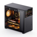 Jonsbo D41 MESH Screen ATX Tempered Glass - black - 2061061