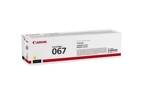 Toner Canon CRG-067Y Yellow - 2076301