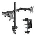 Uchwyt biurkowy na 2 monitory Maclean MC-884 17-32" 2x 8kg (max 16kg) VESA 75x75, 100x100 - 848488