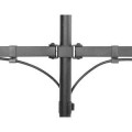 Uchwyt biurkowy na 2 monitory Maclean MC-884 17-32" 2x 8kg (max 16kg) VESA 75x75, 100x100 - 2076448
