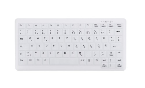 CHERRY AK-C4110 PROT. KEYBOARD/WHITE - 2061877