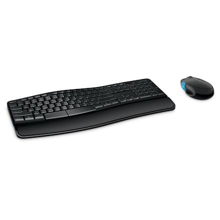 Zestaw klawiatury i myszy Microsoft Sculpt Comfort Desktop, przewodowy, mysz w zestawie, RU, klawiatura numeryczna, USB, czarny - 2062130