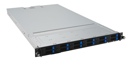 Platforma Asus Rack (1U) RS500A-E12-RS12U AMD Epyc 9004 (16x NVMe, 2xM.2, 2xGPU, 2x1Gbe, IPMI, 1+1 1600W) - 2074702