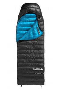 śpiwór cw400 envelope l duck down nh18c400-d-black NATUREHIKE