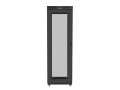 Szafa instalacyjna Rack stojąca 19" 47U 800x1000 Drzwi Perforowane czarna Lanberg (flat pack) LCD - 2067617