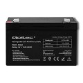 Akumulator AGM Qoltec 6V | 12Ah - 1402793
