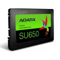 Dysk SSD ADATA Ultimate SU650 240GB 2,5" SATA3 (520/450 MB/s) 7mm, 3D NAND / Black Retail - 1017840