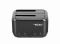 Stacja dokująca HDD/SSD Natec Kangaroo Dual SATA 2.5" + 3.5" USB 3.0 + zasilacz - 727259