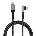 Kabel iBOX IKUT100 USB-C 100W 2m Black - 2078053