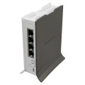 MikroTik hAP ax lite LTE6 L41G-2axD&FG621-EA 802.11ax 574 Mbit/s Porty Ethernet LAN (RJ-45) 4 Obsługa siatki Nie MU-MiMO Nie Brak mobilnej łączności szerokopasmowej Typ anteny Wewnętrzna - 1794844
