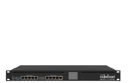 Router MikroTik RTB-RB3011UIAS-RM 10x Gig LAN 1x SFP PoE - 833348
