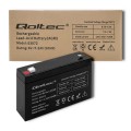 Akumulator AGM Qoltec 6V | 7.2Ah - 1135718
