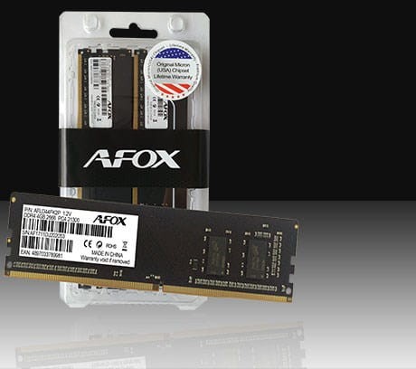 AFOX DDR4 2X16GB 3000MHZ MICRON CHIP CL16 XMP2 AFLD432LS1CD - 2079356