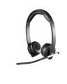 Słuchawki z mikrofonem Logitech Wireless Headset Dual H820e bezprzewodowe czarne - 2079503