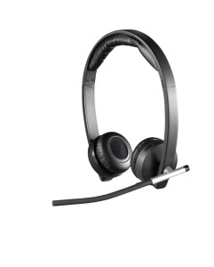 Słuchawki z mikrofonem Logitech Wireless Headset Dual H820e bezprzewodowe czarne