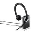 Słuchawki z mikrofonem Logitech Wireless Headset Dual H820e bezprzewodowe czarne - 1220795