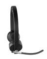 Słuchawki z mikrofonem Logitech Wireless Headset Dual H820e bezprzewodowe czarne - 1220806