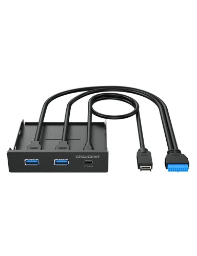 Panel przedni Graugear Multi z koncentratorem USB - 2061762