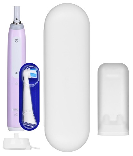Elektryczna szczoteczka do zębów Oral-B iO4 Dla dorosłych Akumulator Lawenda Liczba główek szczoteczki w zestawie 1 Liczba trybów szczotkowania zębów 4 - 2050018
