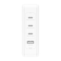 140W 4-PORTS USB GAN WALL/CHARGER WITH UK/EU/US PLUG TIPS - 2070590