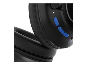 Belkin SOUNDFORM INSPIRE Zestaw słuchawkowy Przewodowy i Bezprzewodowy Opaska na głowę Połączenia/muzyka USB Type-C Bluetooth Czarny