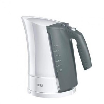 Brązowy | Czajnik | WK500 MultiQuick 5 | Standardowy | 3000 W | 1,7 l | Tworzywo sztuczne | Podstawa obrotowa 360° | Biały/Szary - 1881384