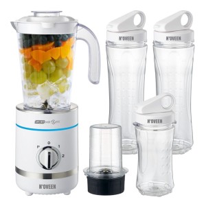 Blender kielichowy NOVEEN Sport Mix & Fit SB2100 X-LINE, biały