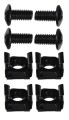 Zaślepka do szaf Lanberg AK-1402-B 19" 2U czarna - 2080191