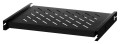 Półka do szaf wysuwana 19" 600mm czarna Lanberg (1U 465X350mm udźwig do 60kg, montaż 4-punktowy) - 2080201
