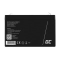 GREEN CELL AKUMULATOR ŻELOWY AGM12 6V 7AH - 1135646