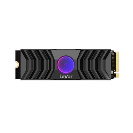 Lexar | Dysk SSD | Lexar NM1090 | 1000 GB | Format dysku SSD M.2 2280 | Interfejs SSD PCIe Gen5x4 | Prędkość odczytu 11500 MB/s | Prędkość zapisu 9000 MB/s - 2052069