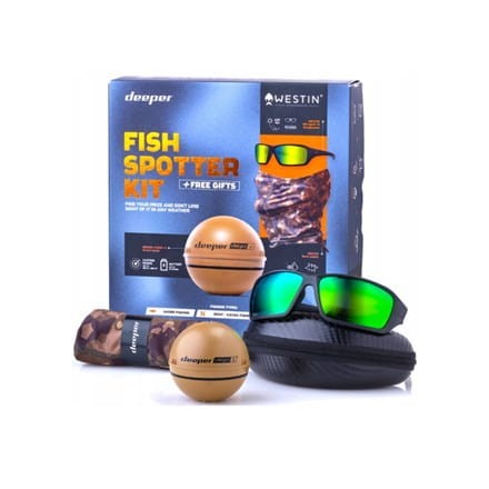 Zestaw Deeper Deeper Fish Spotter z inteligentnym sonarem CHIRP+2 Sonar Beżowy//Kamuflaż - 2053242